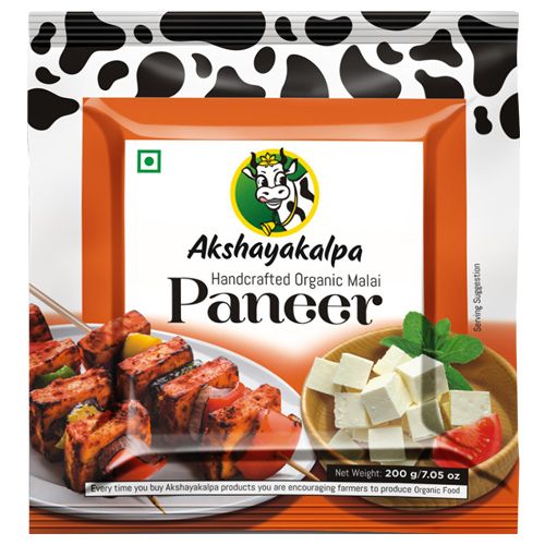 Akshayakalpa Malai Paneer - Organic, 200 g