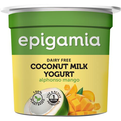 Epigamia  Coconut Milk Yogurt - Alphonso Mango, 90 g