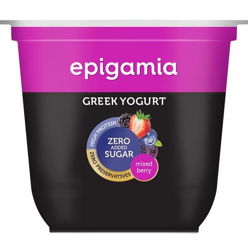 Epigamia  Greek Yogurt - Mixed Berry, No Added Sugar, 120 g