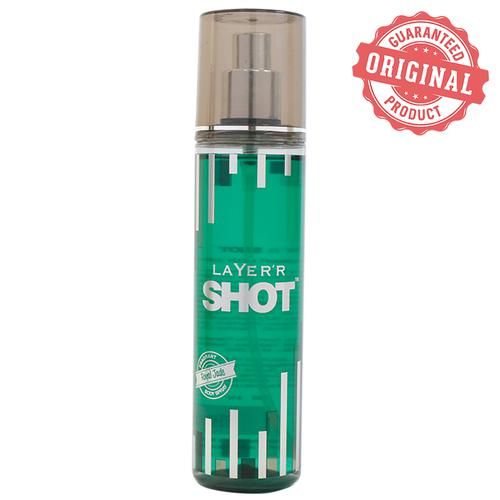 Layerr Shot Body Spray - Royal Jade, 135 ml
