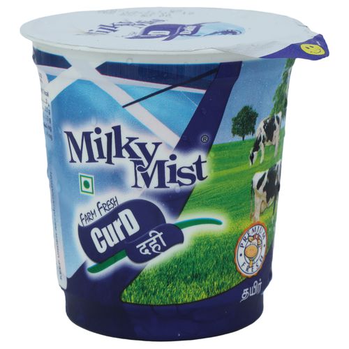Milky Mist Curd - Farm Fresh, 400 g Cup