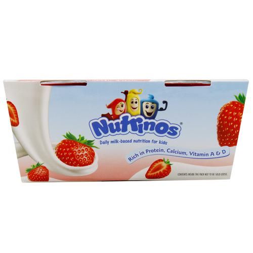 Nutrinos Strawberry Fruit Yogurt, 50 ml x 2